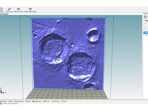 sabine ritter-Mond-Krater 3d print model - Mito3D