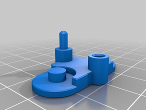 smaler cable modular de la cadena Impresora 3d las piezas 3d print model - Mito3D