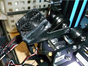 ender2 hictop 3dp-21 stay cooling x axis stepping motor 3d printer accessories ender fan 3d print model - Mito3D