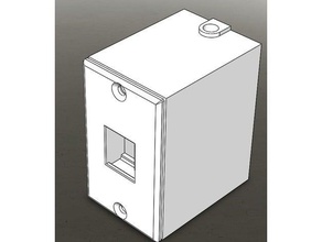 box di rete lan office 3d print model - Mito3D
