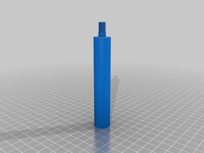 gewinderohr threaded pipe diy 3d print model - Mito3D