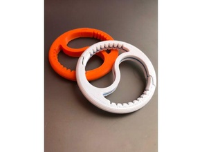 mosquetão ying yang ferramenta A impressão 3d 3d print model - Mito3D