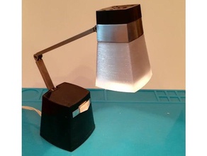 taki light iris table lamp tl-84 shade household lampshade 3d print model - Mito3D