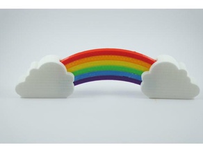 arco-íris brinquedos & games multicolors de impressão 3d a primavera verão o sol brinquedo 3d print model - Mito3D