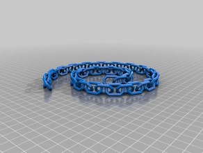 chain2 spiral customized 3d print model - Mito3D