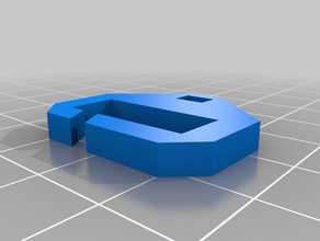 kemer klipsi Anahtarlık 3d print model - Mito3D
