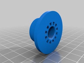 lavavajillas cesta inferior de la rueda diswasher profilo 3d print model - Mito3D