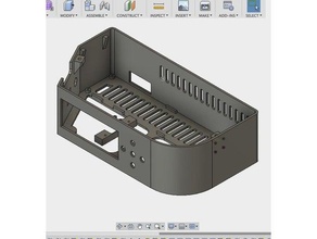 tronxy x1 controle de caixa atualizado Impressora 3d acessórios a 3d print model - Mito3D
