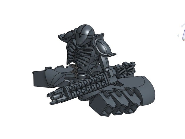 Necrons Zerstörer proxy Spiele 40k destroyer 3D print model - Mito3D