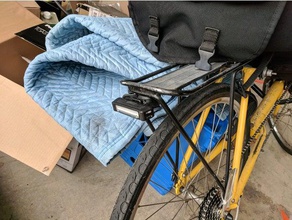 rack mount bisiklet kuyruk ışık gönderin spor ve açık hava 3d print model - Mito3D