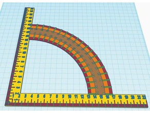 la regla de ángulo herramientas mano el medida gobernante 3d print model - Mito3D