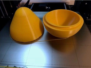 abacate recipiente cozinha e sala de jantar 3d print model - Mito3D