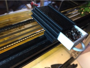 mini cassetto ultimo t-slot di montaggio Stampante 3d accessori profilo in alluminio archiviazione 3d print model - Mito3D