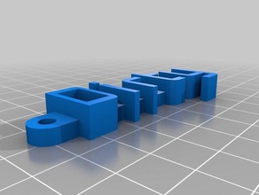 another dirty tag organization customized 3d print model - Mito3D