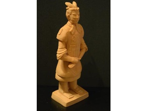 esercito di terracotta generale sculture 3d print model - Mito3D