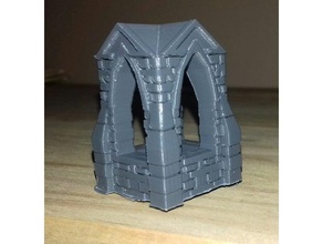 28mm shrine games dungeons dragons frostgrave scenery wargames wargame terrain wargaming 3d print model - Mito3D