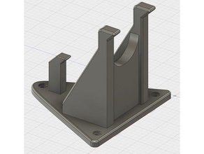 guitar mount hook organization 3d print model - Mito3D