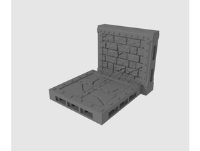 clásico de la mazmorra prisión exp paquete muestra 1 juegos 28mm dungeons dragons dungeonworks infinitylock pathfinder 3d print model - Mito3D