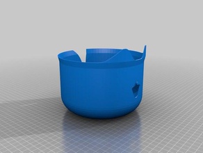 cat yarn bowl containers crochet kitty knitting 3d print model - Mito3D