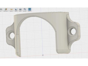 cavo monitor titolare La stampa 3d la gestione dei cavi di clip 3d print model - Mito3D