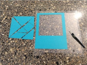 tangram siluet dosyaları kesti bulmaca cameo silhouette kesici 3d print model - Mito3D