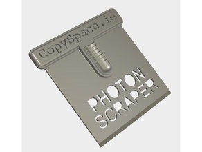 photon scraper 3d printer accessories anycubic copyspace dlp lcd photonster resin sla spatula tank uv 3d print model - Mito3D
