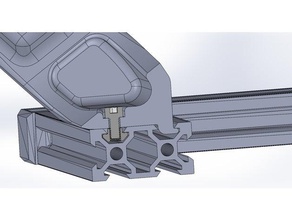 filamento de spool titular - t-porca A impressão 3d tevo 3d print model - Mito3D