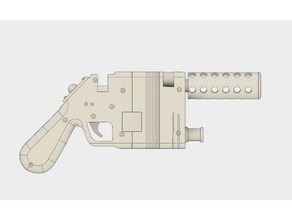 star wars forza si risveglia rey pistola La stampa 3d impressionante cosplay divertente futuro geek geeky la pistole jedi nerd di ultimo 3d print model - Mito3D