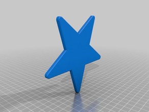 starfish decor 3d print model - Mito3D