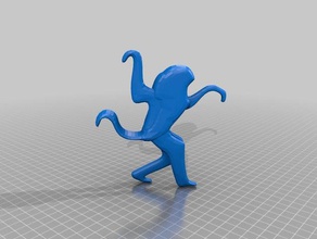monkey Schilder & logos 3d print model - Mito3D