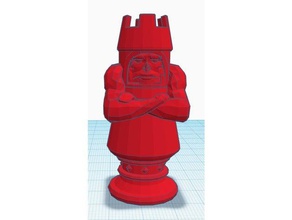 alice torre peça de xadrez a goth gótico loucura retorna 3d print model - Mito3D