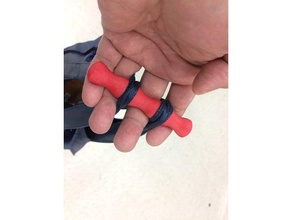 simple sac de transporteur doigt décharge traction l'arthrite kubaton soulagement la douleur 3d print model - Mito3D