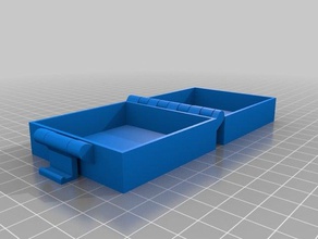 il mio personalizzato fibbia scatola stampabile in un unico pezzo Stampa 3d prove su misura 3d print model - Mito3D