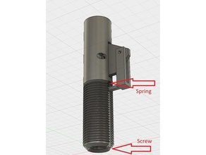 wadcutter bala alimentador de morir diy boolits la cartucho recarga el hbwc recargar prensa 3d print model - Mito3D