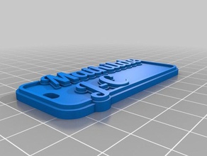 mathilde & jc chaveiros personalizado 3d print model - Mito3D