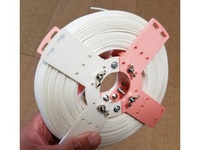 einfache filament-Spule 3d-Drucker Teile filament spool holder 3d print model - Mito3D