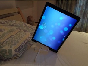 ipad pro Bett stand tablet 3d print model - Mito3D