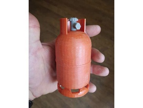 garrafa de gás da válvula scans e réplicas crawle diorama bott rc rastreamento 3d print model - Mito3D