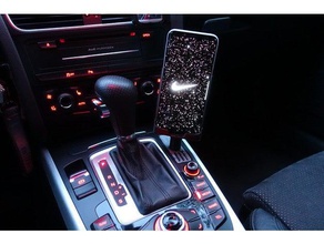 audi a5 phone holder s8+ wireless quick charging mobile 8k1-858-323 8k1858323 a4 automotive car coin galaxy s8 m nzenbox stand replacement s8plus case samsung smartphone 3d print model - Mito3D