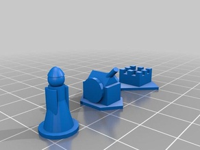 risk pieces 3d printing 3d print model - Mito3D