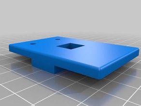 biqu kossel usb connector mounter 3d printer parts 3d print model - Mito3D