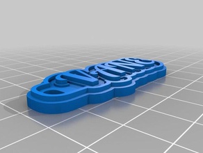 vene signos y logotipos personalizado 3d print model - Mito3D