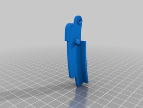 hot glue gun trigger Teile Kleber Heißklebepistole 3d print model - Mito3D
