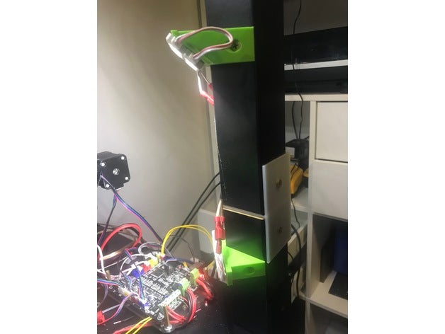 Ecke led-Licht-Halterungen Teile 3d-Drucker-Gehäuse Halterung Gehäuse ikea fehlen Mangel led-Licht led-Streifen mount 3D print model - Mito3D