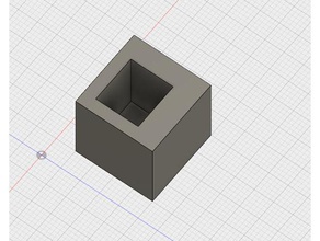 testcube 20x20x20 3d printing tests test 3d-test cube exstruder 3d print model - Mito3D