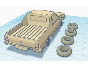 subaru brat 3d printing model printers car 3d print model - Mito3D