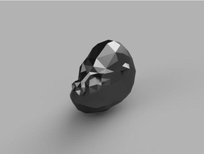 gorilla head polygon 3d printing tests 3d print model - Mito3D