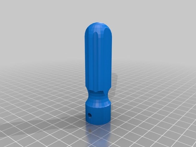 il mio personalizzato punta da trapano maniglie utensili a mano su misura 3D print model - Mito3D