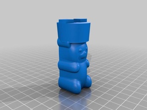 prusa mk3 gummy bear aux pieds L'imprimante 3d de pièces haribo original i3 3d print model - Mito3D