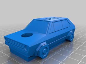 car golf friend mechanical toys 3d print model - Mito3D